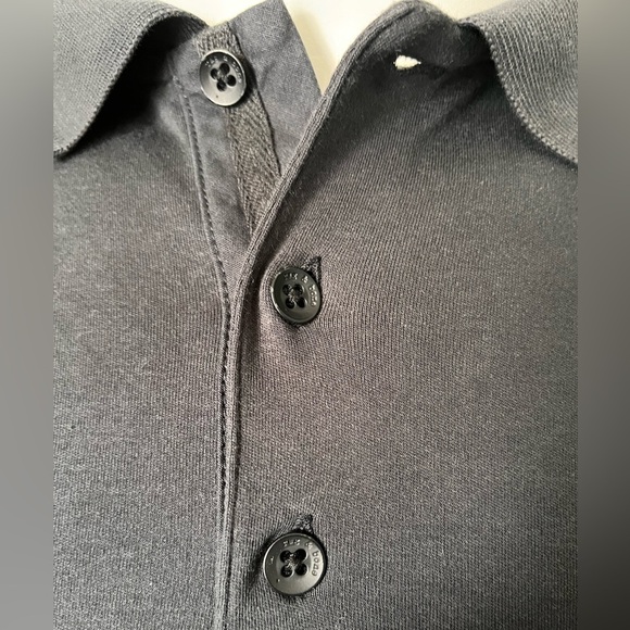 Mens Rag & Bone Pima Cotton SS Polo Shirt Large - Picture 6 of 9